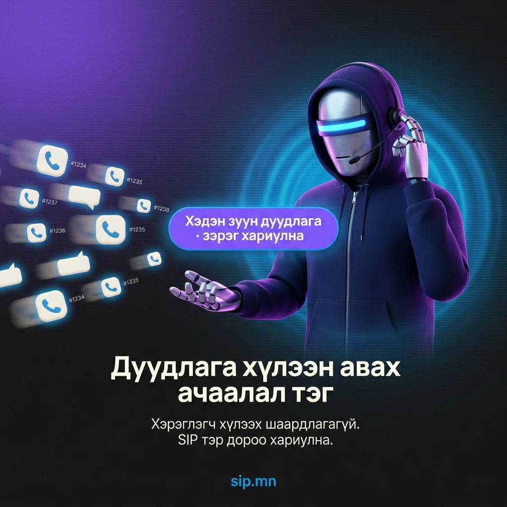Дуудлага хүлээн авах ачаалал тэг — хэдэн зуун дуудлага зэрэг